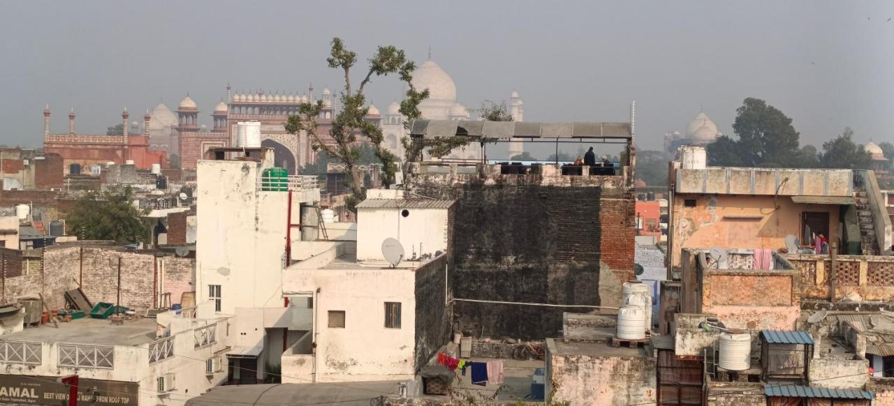 Hotel India Inn Walking Distance From Taj Mahal-- Rooftop Taj Mahal View Agra  Buitenkant foto